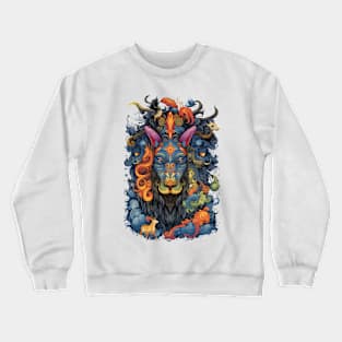 Zoomorphic Beasts - Antelope Crewneck Sweatshirt